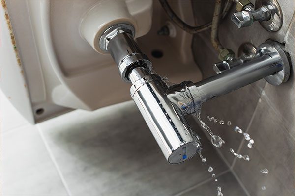 leaking pipes